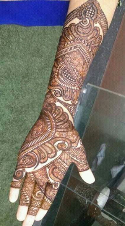 Contemporary Mehendi